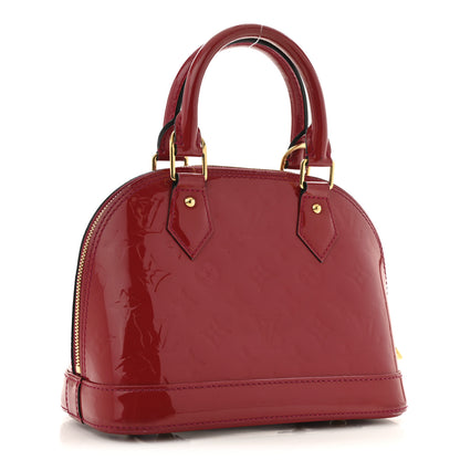 Louis Vuitton Vernis Alma BB Rose Indien 3 of 13