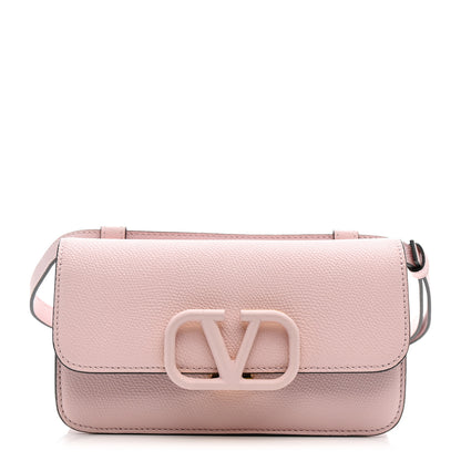 Valentino Garavani Grainy Calfskin VSling Belt Bag Rose Quartz 1 of 10