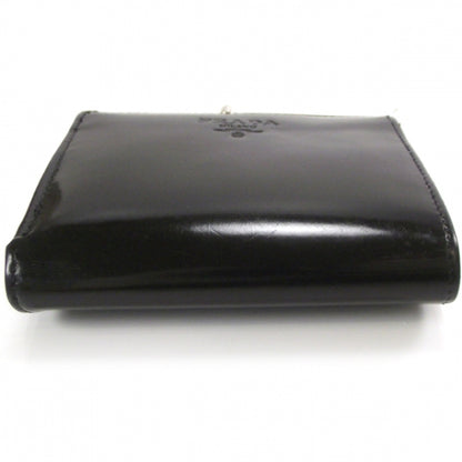 Prada Spazzolato French Wallet Black 4 of 9