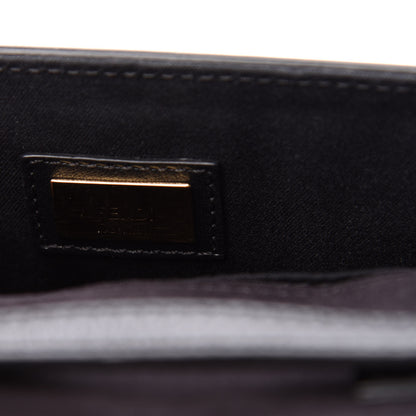 Fendi Vitello Dolce Mini 3Baguette Shoulder Bag Black 6 of 9