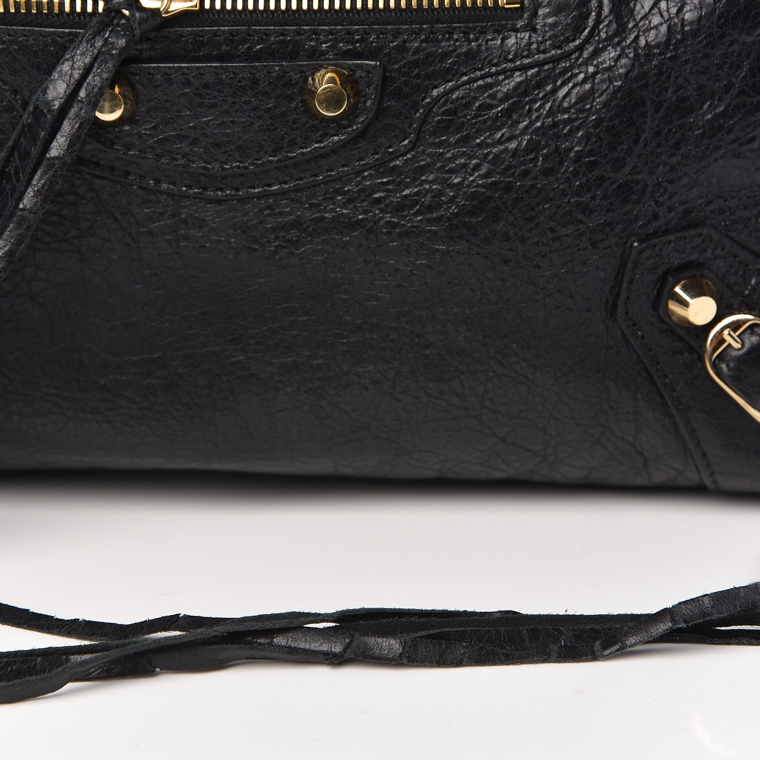 Balenciaga Agneau Classic Gold Hardware S City Black 9 of 12