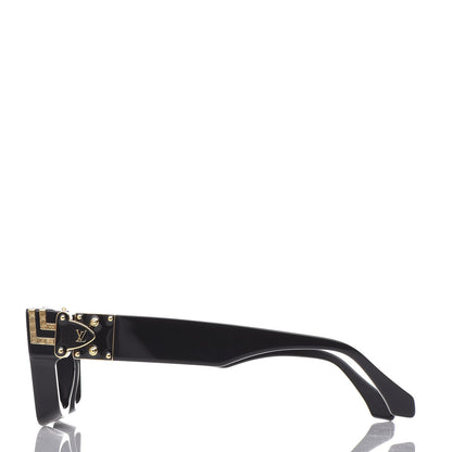 Louis Vuitton Acetate 1.1 Millionaires Sunglasses Z1165E Black 3 of 7