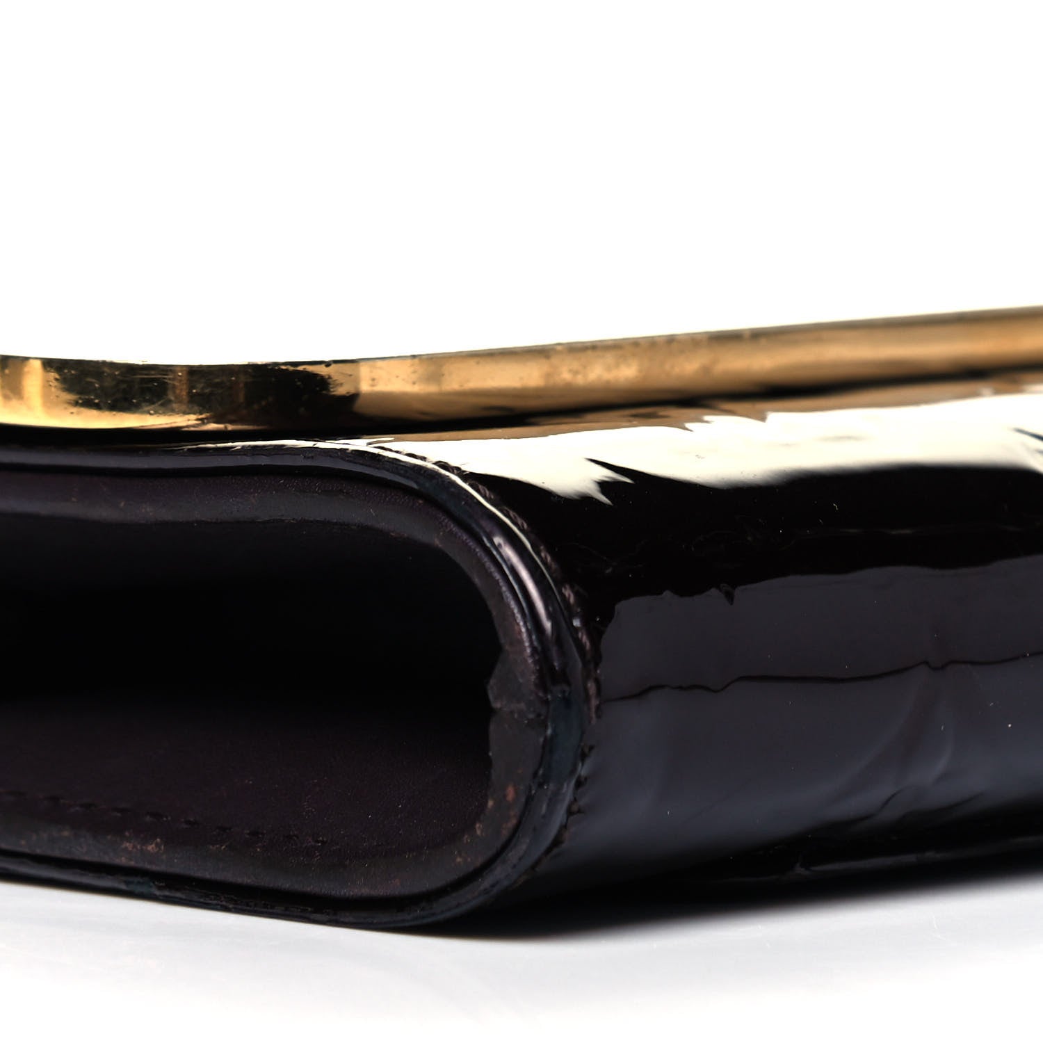Louis Vuitton Vernis Rossmore MM Amarante 7 of 8