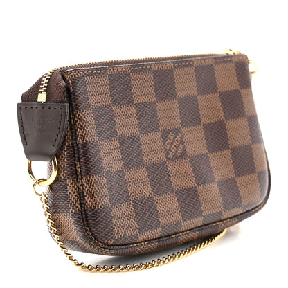 Louis Vuitton Damier Ebene Mini Pochette Accessories 3 of 8