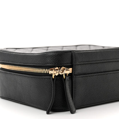 Chanel Caviar Quilted Medium CC Filigree Vanity Case Black 9 of 12