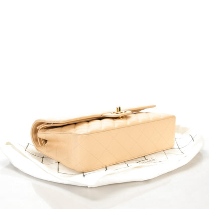 Chanel Caviar Quilted Medium Double Flap Beige Clair 4 of 8