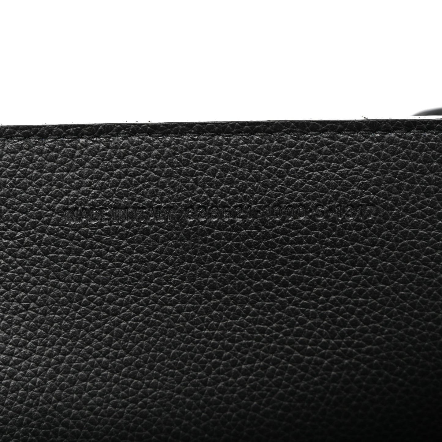 Grained Calfskin Neo Classic Black Hardware S City Black