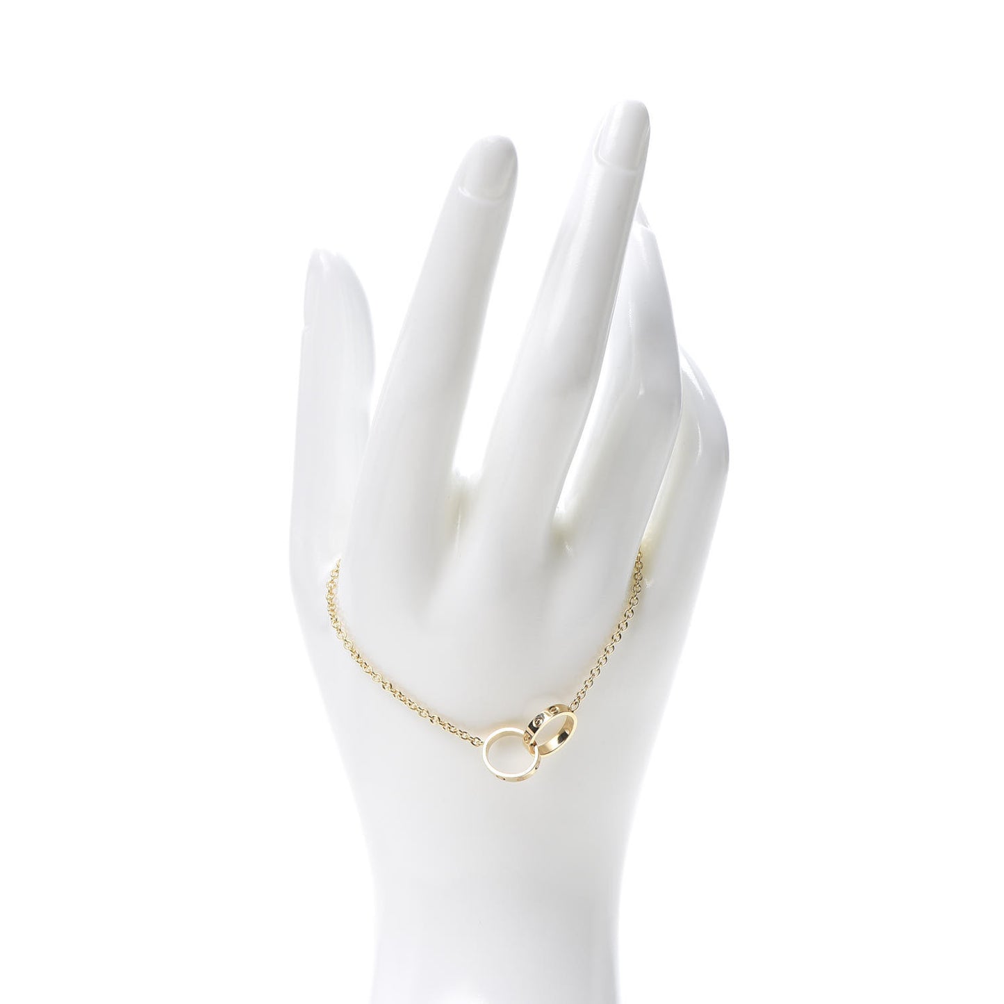 18K Yellow Gold Interlocking LOVE Bracelet