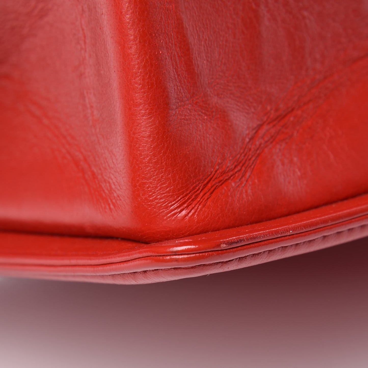 Calfskin Quilted New Medium Boy Flap Red