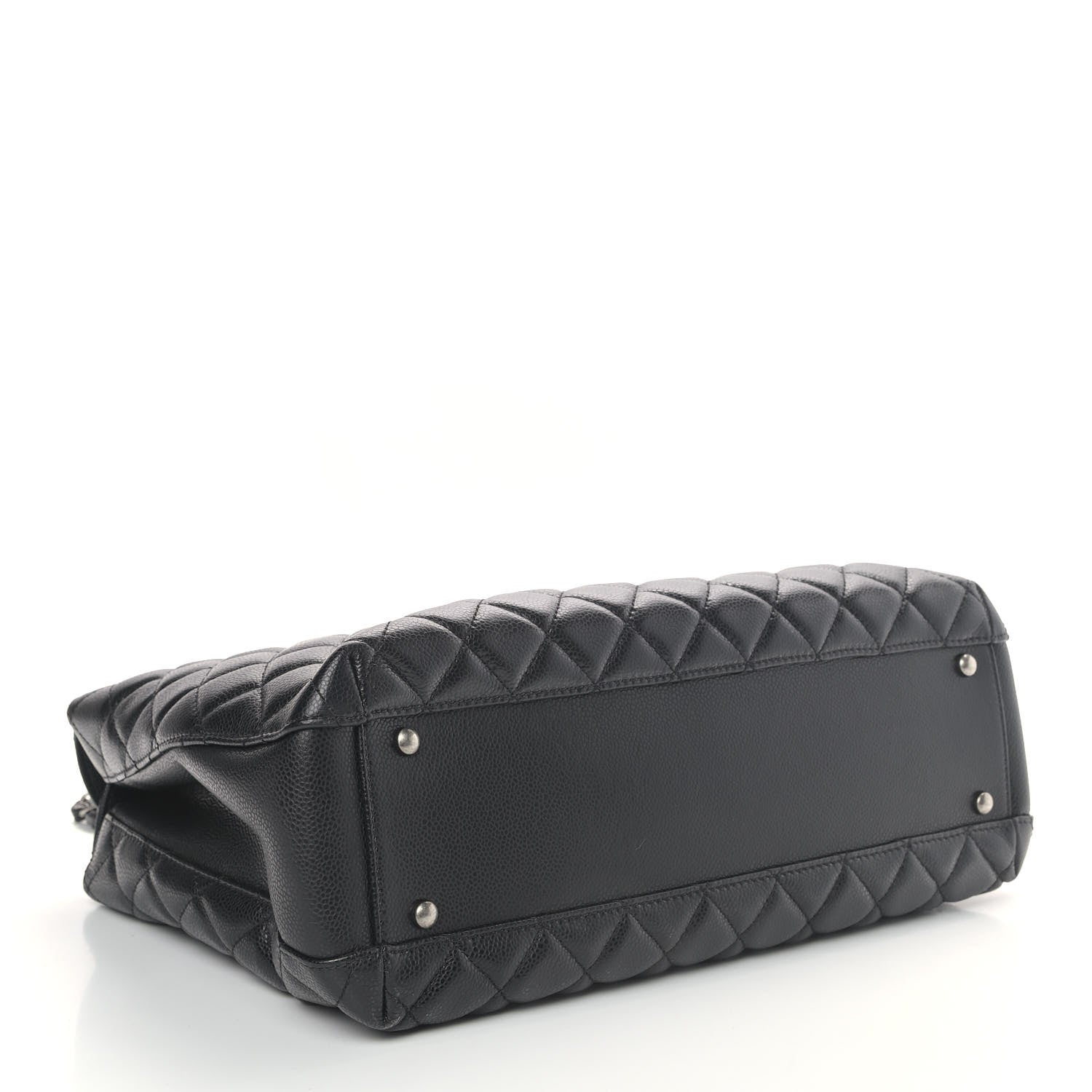 Chanel Caviar Quilted City Shopping Tote Black 4 of 9