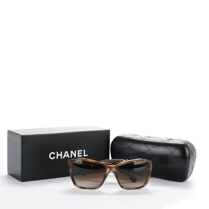 Chanel Lambskin Quilted Reissue Polarized Sunglasses 5327-Q Brown 7 of 7