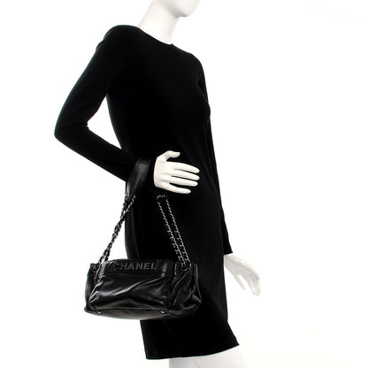Chanel Lambskin Rock and Chic Shoulder Bag Black 2 of 9