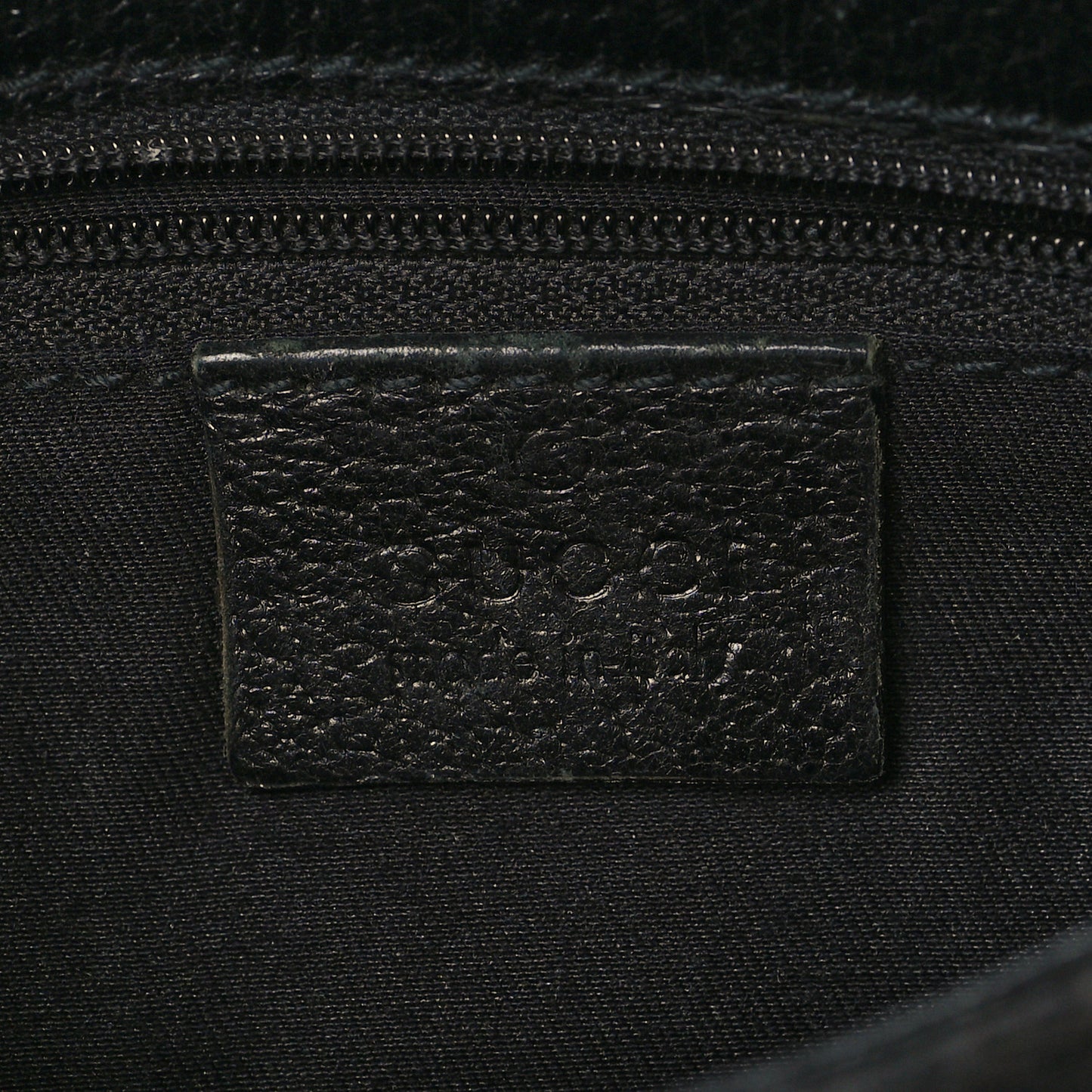 GG Monogram Web Buckle Belt Bag Black
