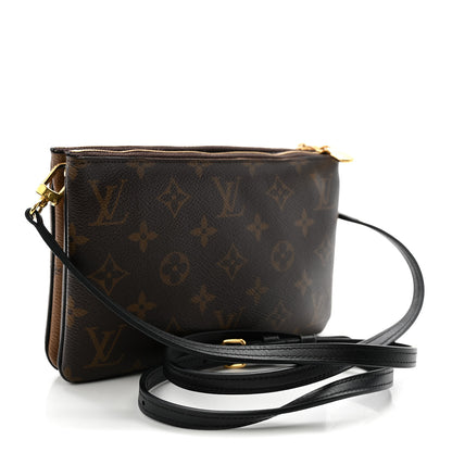 Louis Vuitton Reverse Monogram Giant Double Zip Pochette 3 of 10