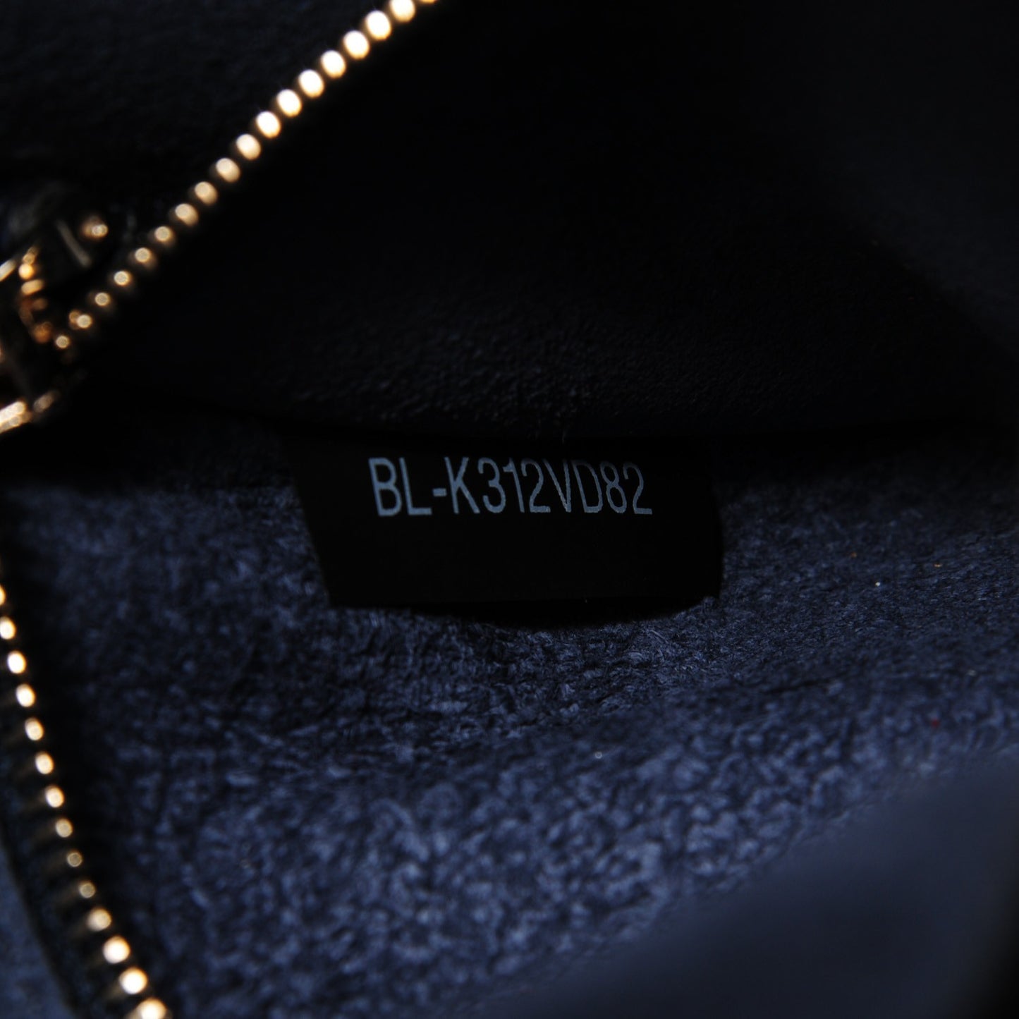 Pebbled Calfskin Small Glam Lock Rockstud Flap Deep Denim