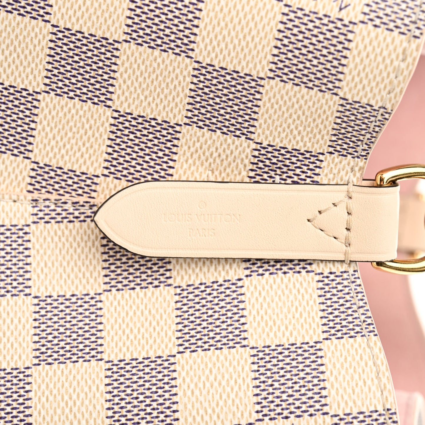 Damier Azur Braided Neonoe BB Pink