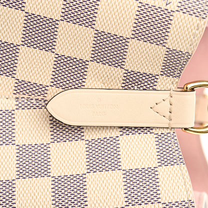 Louis Vuitton Damier Azur Braided Neonoe BB Pink 6 of 10