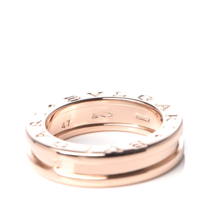 Bulgari 18K Rose Gold B.Zero1 One-Band Ring 47 4.25 5 of 7