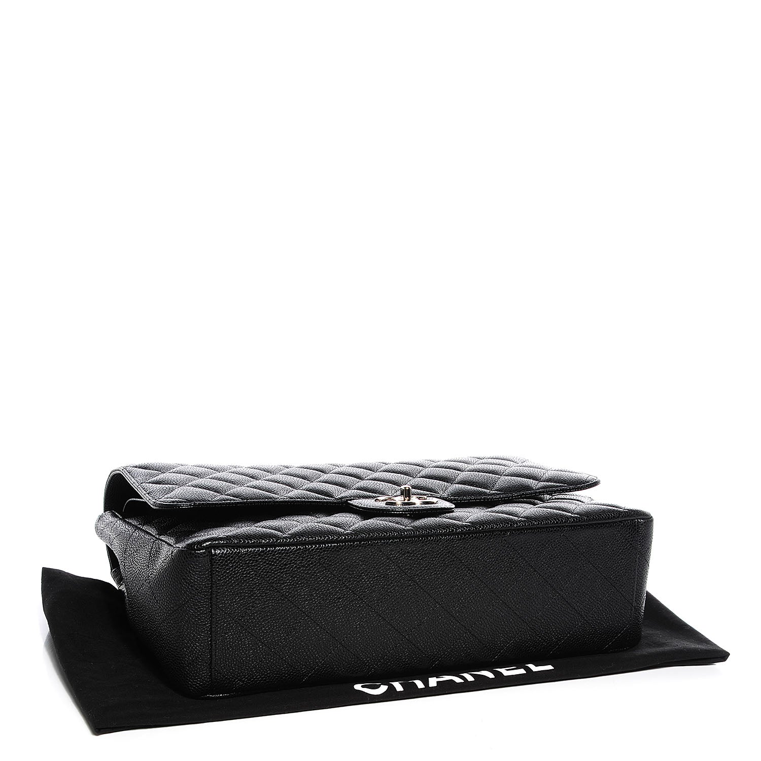 Chanel Caviar Quilted Maxi Double Flap Black 4 of 9