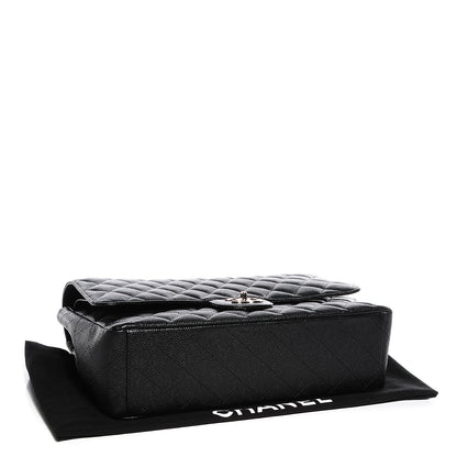 Chanel Caviar Quilted Maxi Double Flap Black 4 of 9