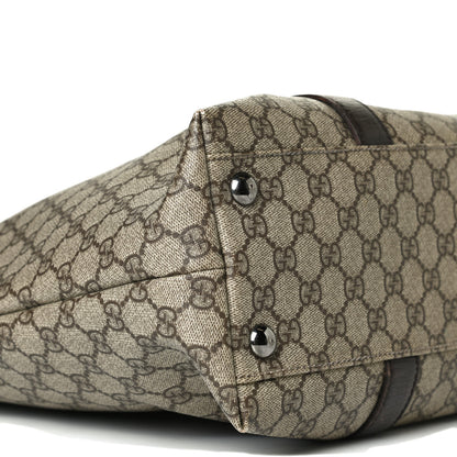 Gucci GG Plus Monogram Medium Joy Tote Dark Brown 10 of 11