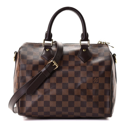 Louis Vuitton Damier Ebene Speedy Bandouliere 25 1 of 5