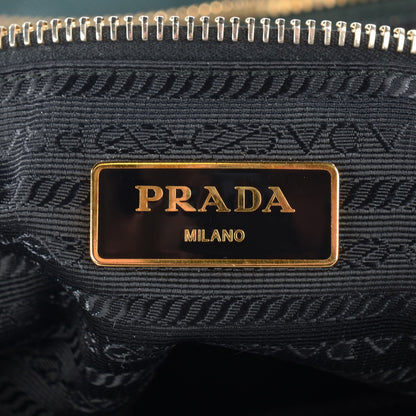 Prada Saffiano Tessuto Nylon Tote Petrolio 7 of 9