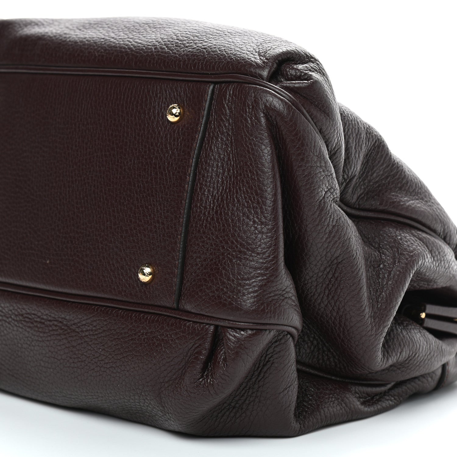 Dolce & Gabbana Calfskin Key Zip Tote Dark Red 7 of 7