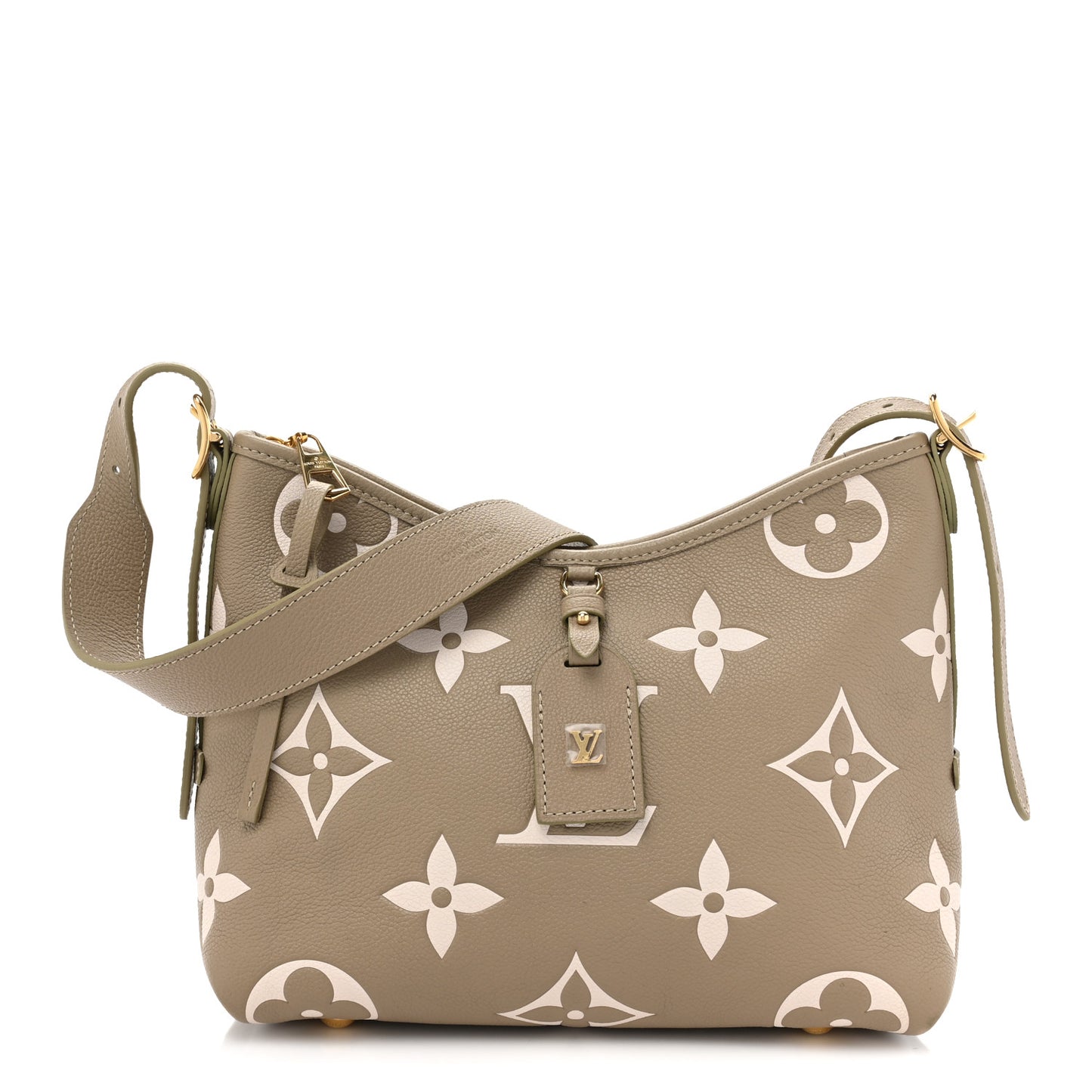 Empreinte Monogram Giant CarryAll PM Khaki Creme