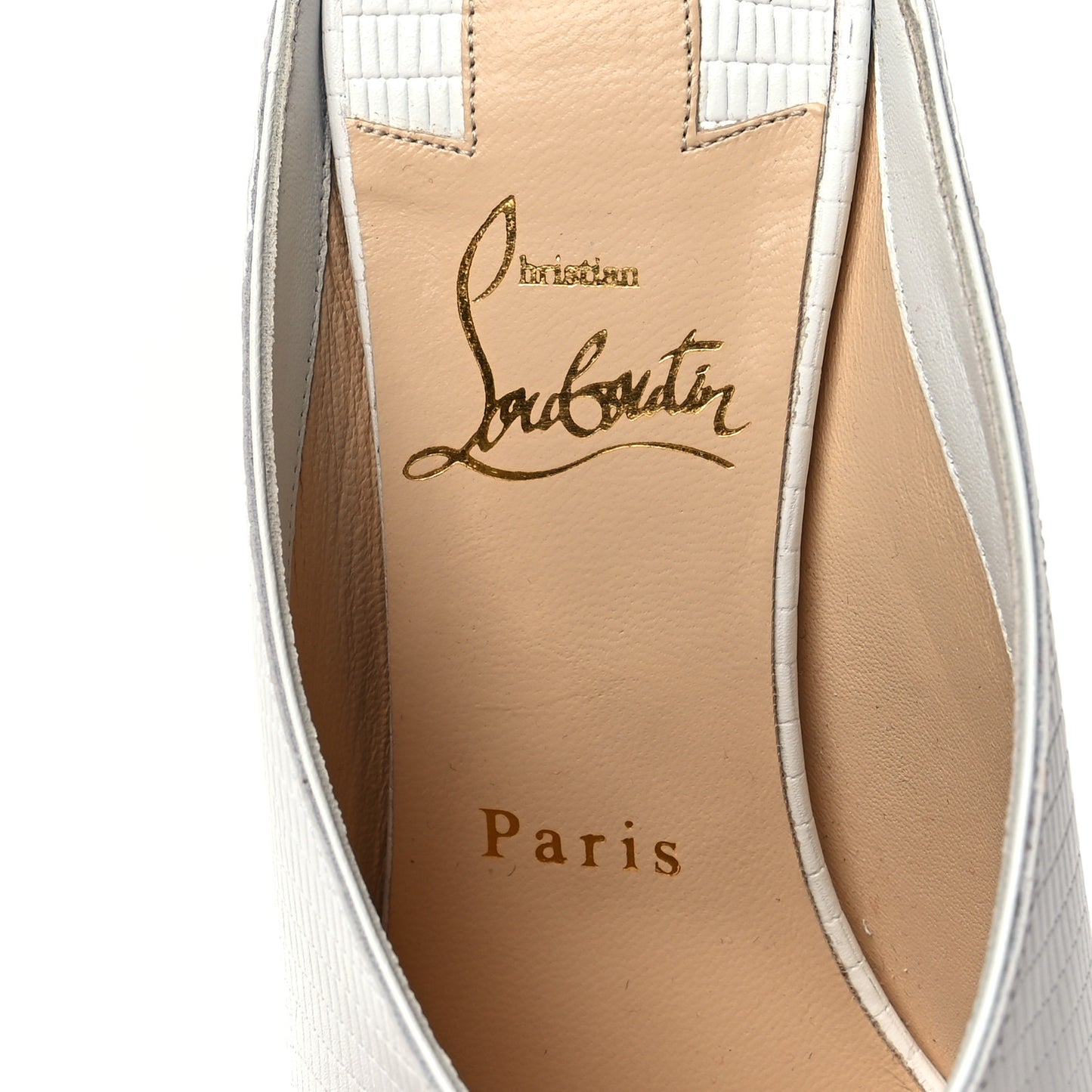 Calfskin Zarli Quart 80 Mules 36.5 White