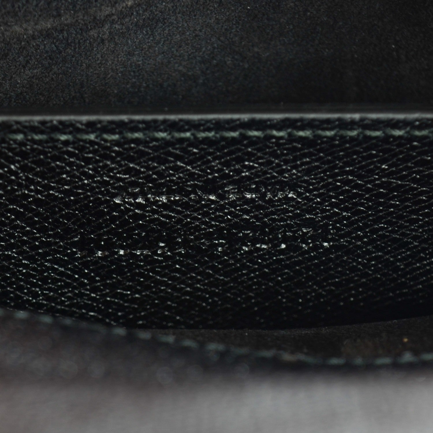 Saint Laurent Glossy Grained Calfskin Lutetia Flap Clutch Black 8 of 8