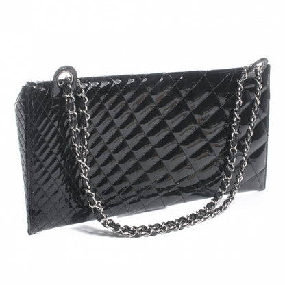 Chanel Patent Geometric Quilted Kaleidoscope Shoulder Bag Black 3 of 7