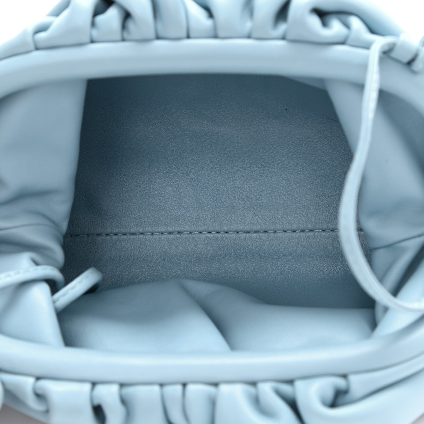 Butter Calfskin The Mini Pouch Ice