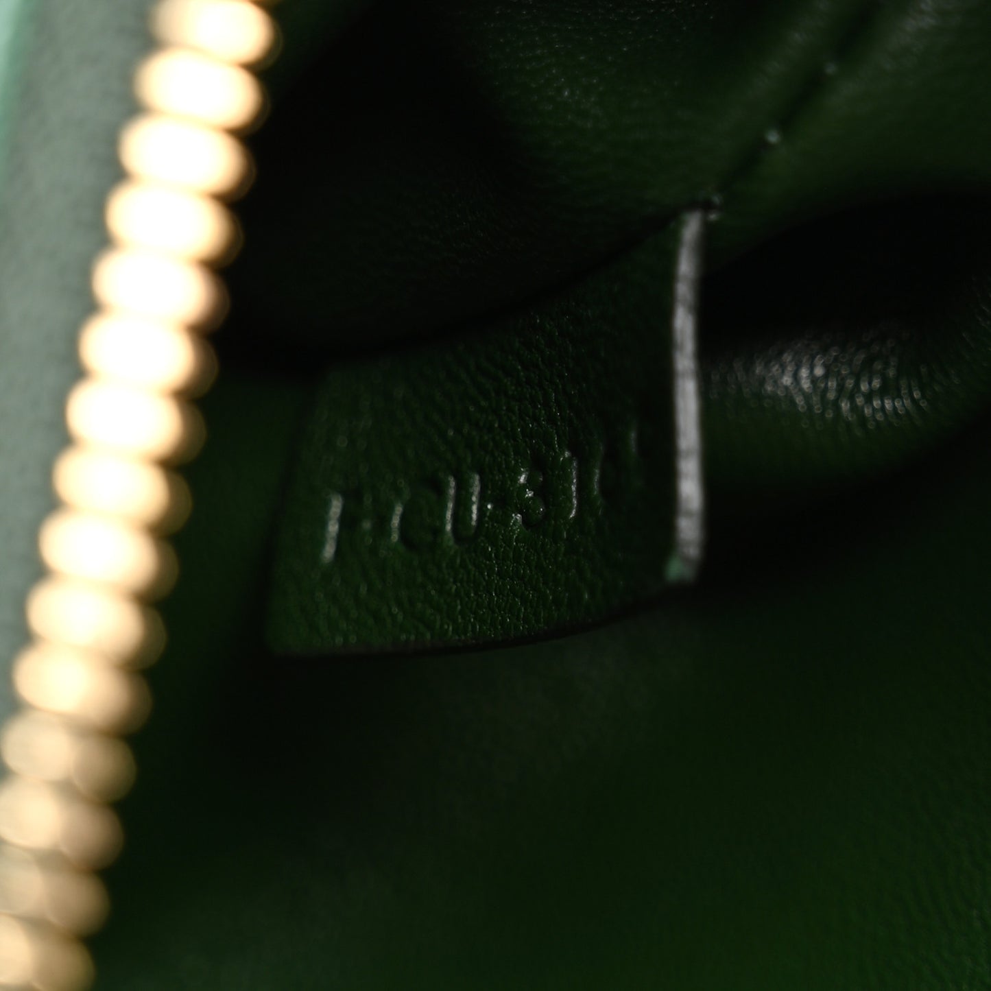 Lizard Small 16 Top Handle Bag Green