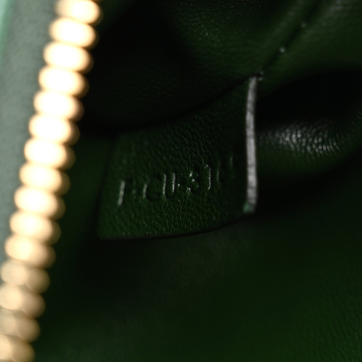 Celine Lizard Small 16 Top Handle Bag Green 7 of 10