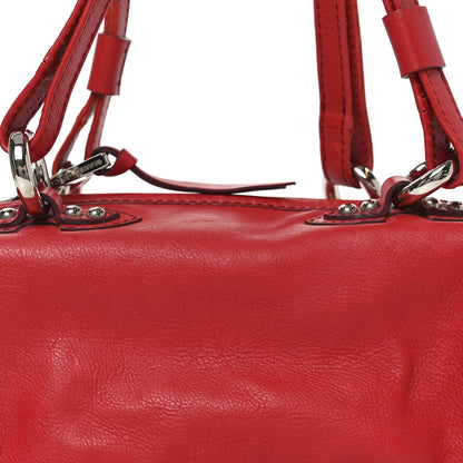 Marc Jacobs Mini Pushlock Satchel Red 11 of 16
