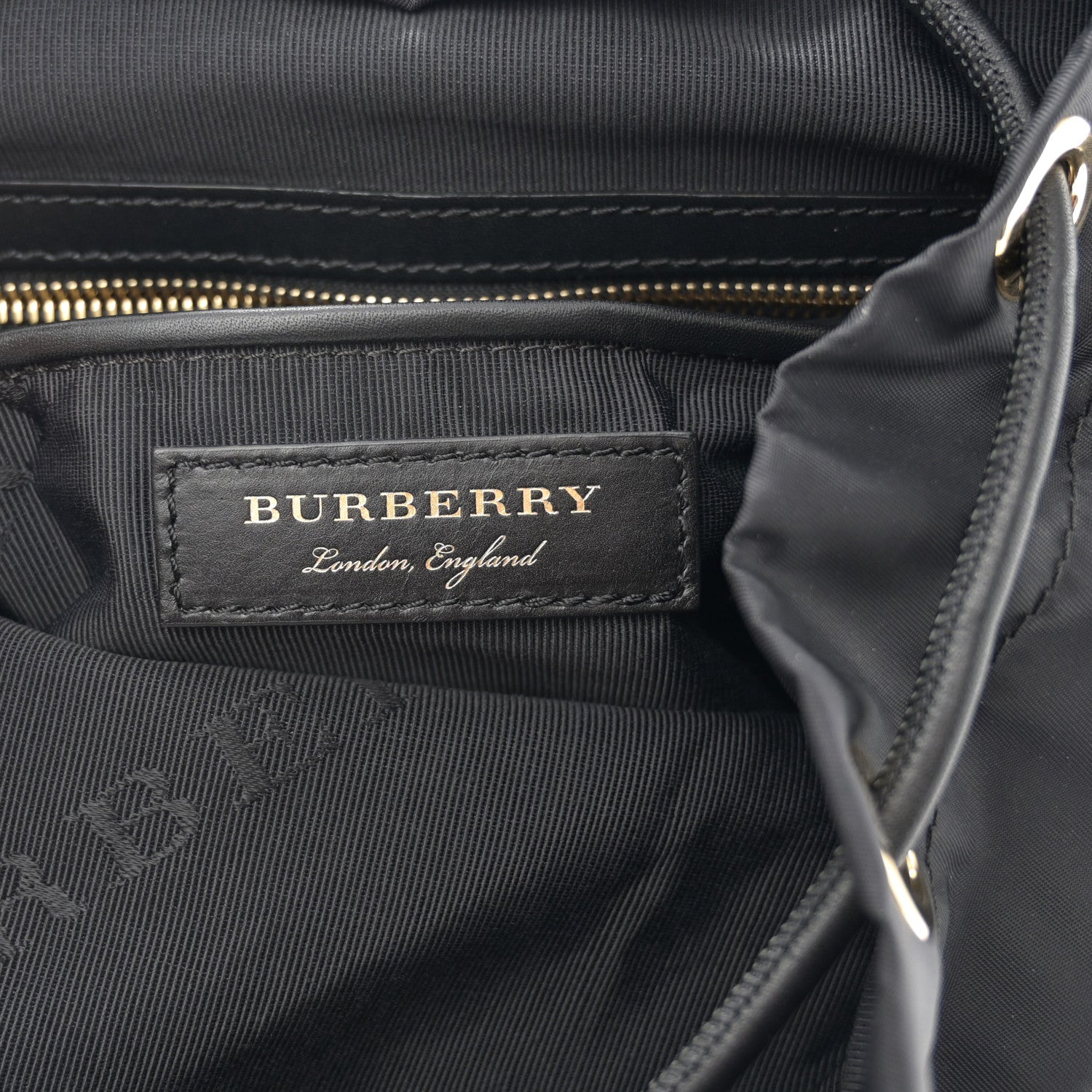 Burberry Nylon Medium Rucksack Backpack Black 6 of 14