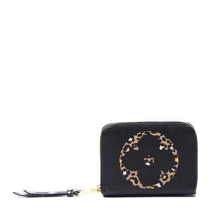 Louis Vuitton Monogram Giant Jungle Zippy Coin Purse Black 1 of 8
