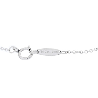 Tiffany Platinum Diamond .15ctw Elsa Peretti Diamonds by the Yard Station Bracelet 5 of 5
