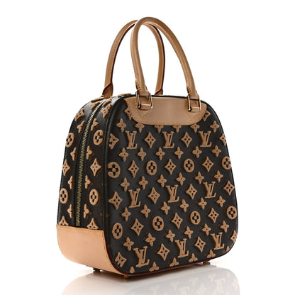 Louis Vuitton Monogram Tuffetage Deauville Cube Caramel 2 of 8