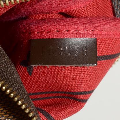 Louis Vuitton Damier Ebene Complice Trunks and Bags Mini Pochette Accessories Red 7 of 7