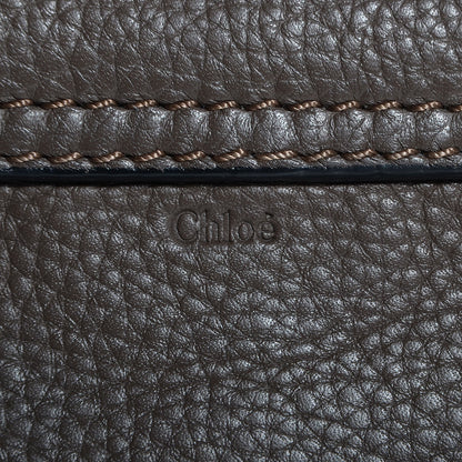 Chloe Calfskin Small Marcie Crossbody Bag Ash 9 of 9