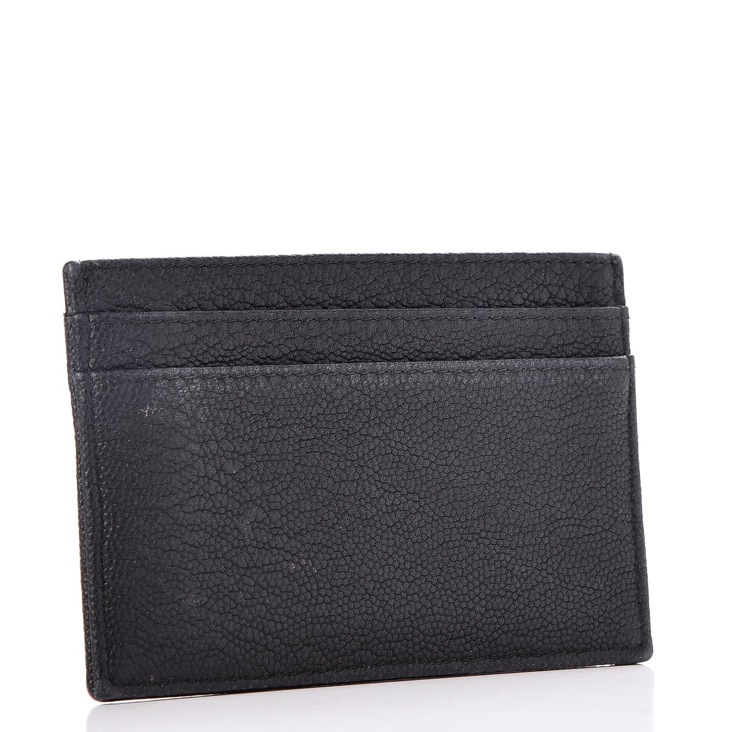 Goatskin CC Card Holder Black