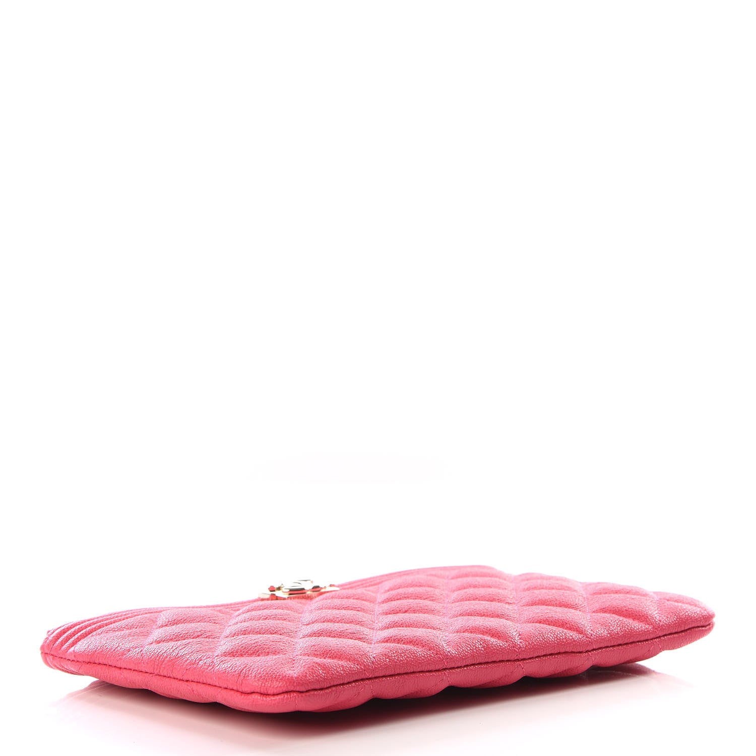 Chanel Caviar Quilted Small Zipped Boy Pouch Pink 4 of 10