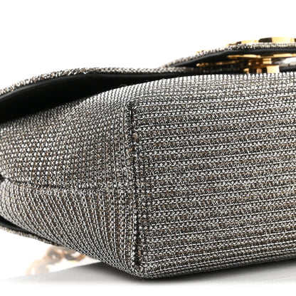 Celine Glitter Textile Mini Victoire Bag Gold 7 of 8