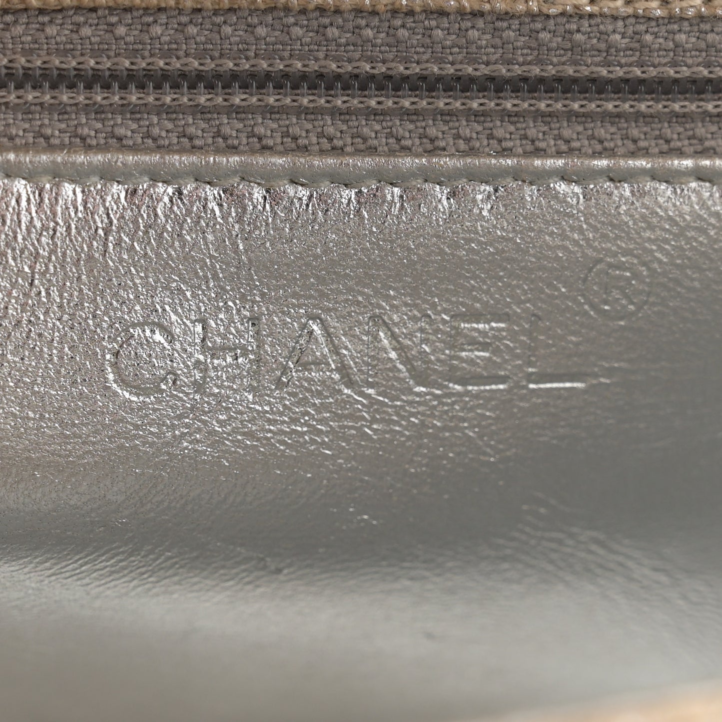 Iridescent Linen Kelly Flap Gold