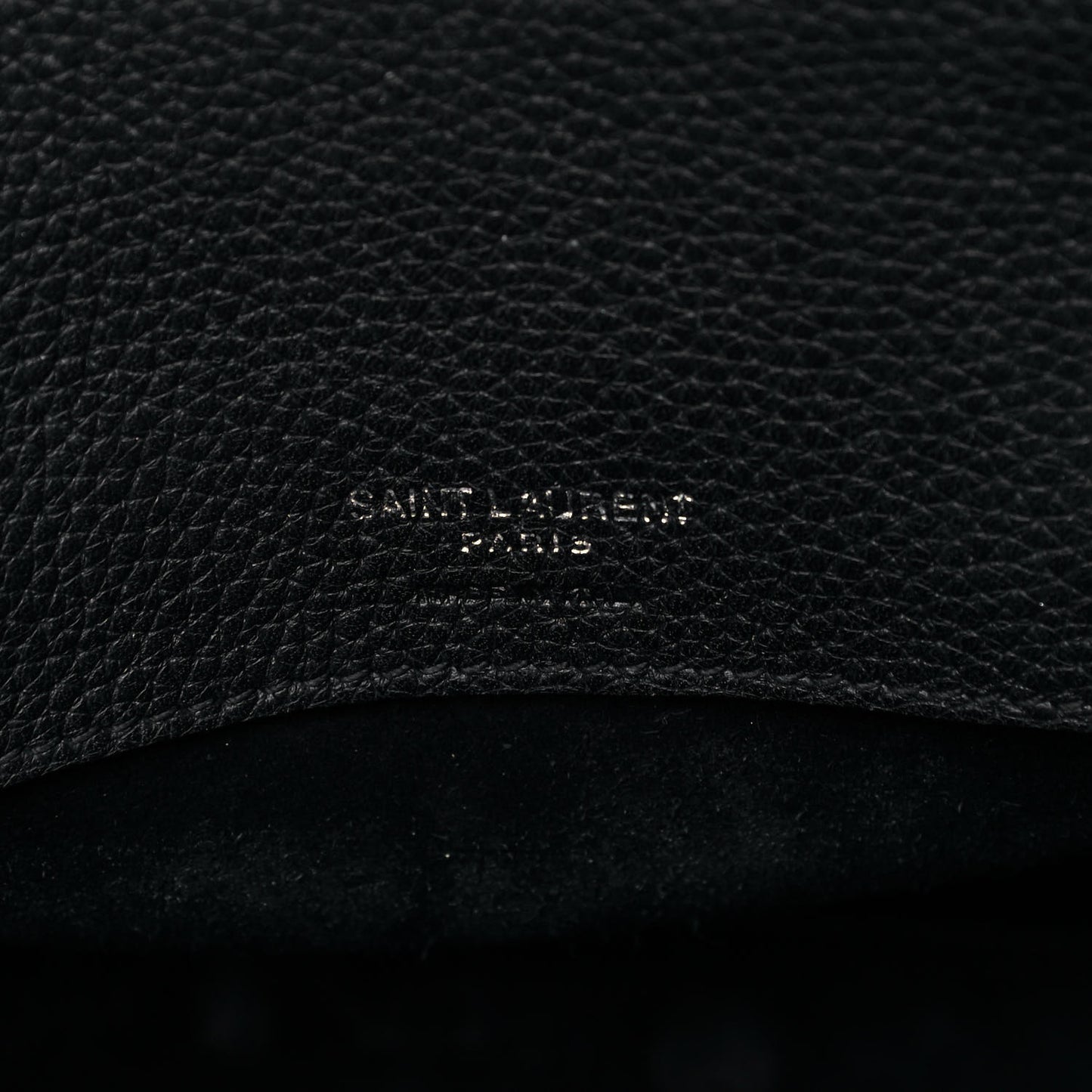 Grained Calfskin Baby Supple Sac De Jour Black