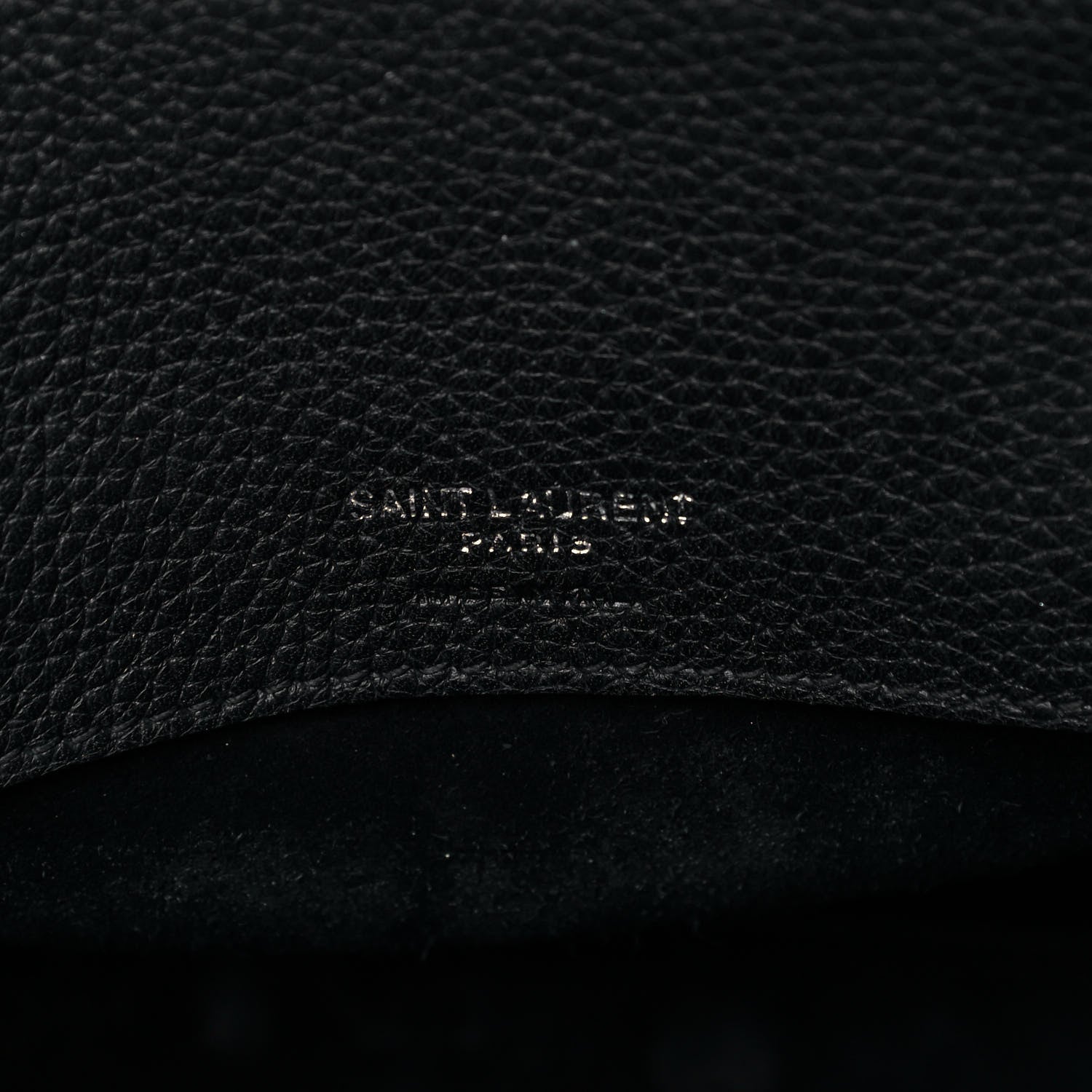 Saint Laurent Grained Calfskin Baby Supple Sac De Jour Black 7 of 10