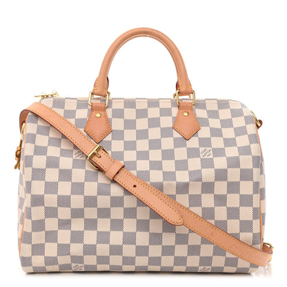 Louis Vuitton Damier Azur Speedy Bandouliere 30 1 of 10