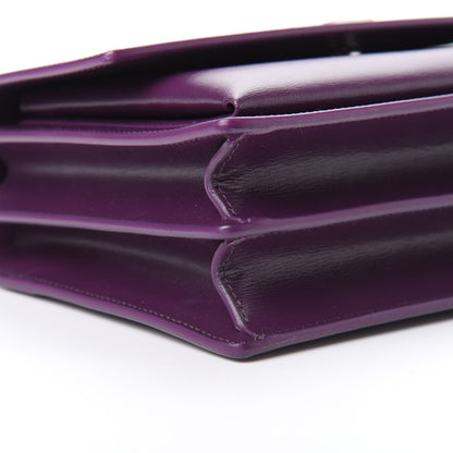 Saint Laurent Calfskin Medium Monogram Sunset Purple 9 of 10